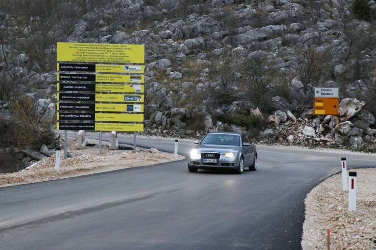 BIHAMK: Normalizovan saobraćaj na magistralnom putu Buna-Stolac kod mjesta Rotimlja