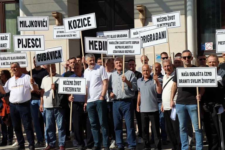 Mještani Miljkovića i Kozice najavili protest: “Nećemo dozvoliti novu Donju Jablanicu”