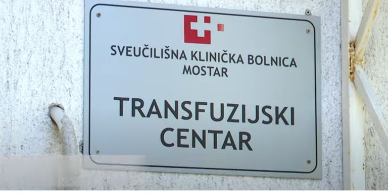 Transfuzijski centar SKB Mostar: Poziv svima koji su u mogućnosti da daruju krv