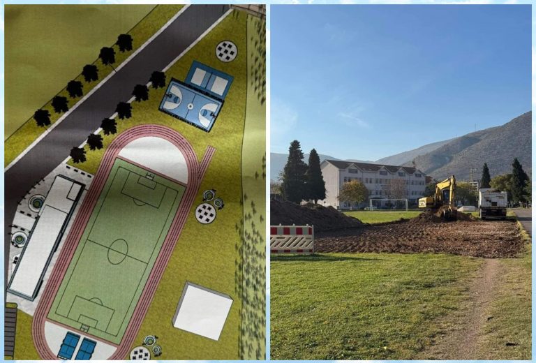 Mostar: Počela izgradnja modernog sportskog centra Univerziteta “Džemal Bijedić”