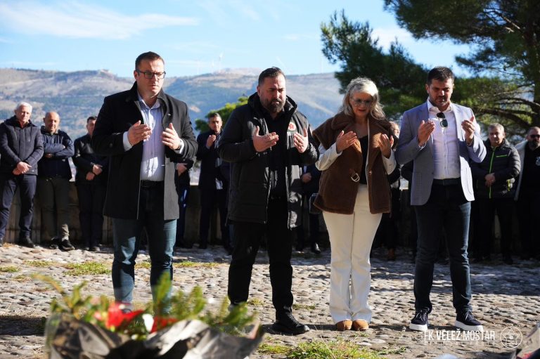Mostar i Stolac: Predstavnici FK Velež obilježili Dan državnosti BiH