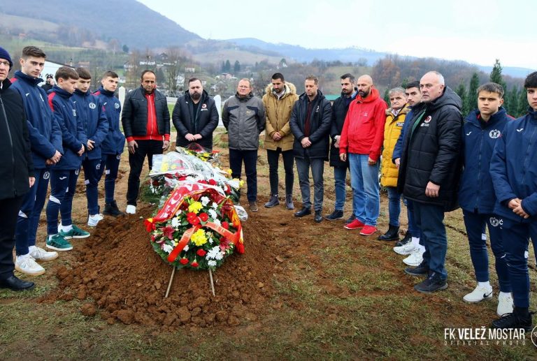 Zenica: Delegacija Veleža na dženazi dedi Ibri