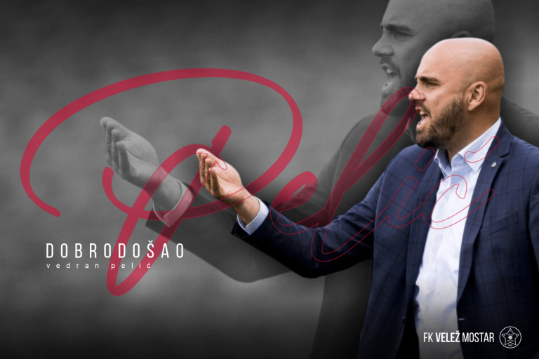 FK Velež: Vedran Pelić novi direktor Omladinske škole