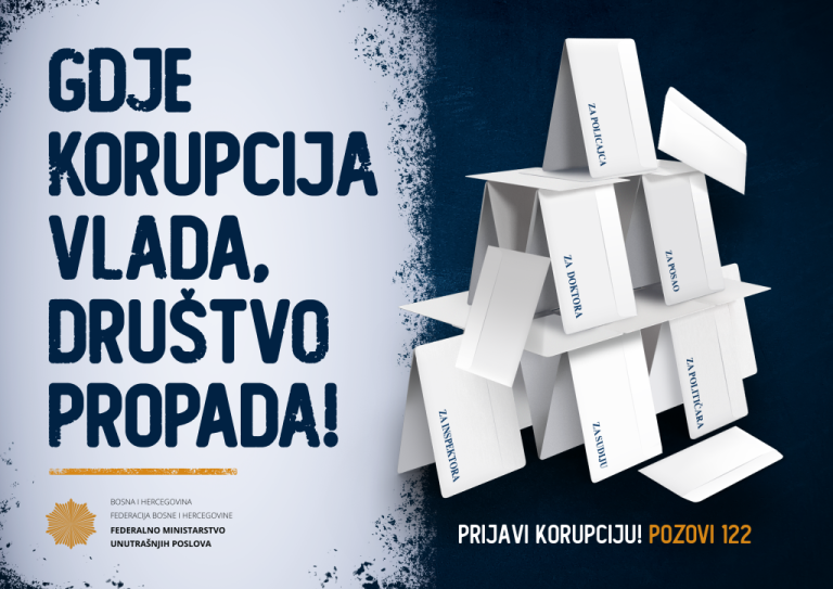 FMUP pokrenuo informativnu kampanju “Gdje korupcija vlada, društvo propada”