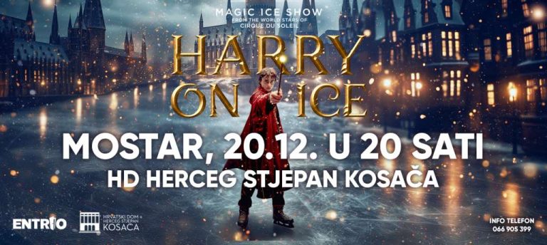 Magični spektakl “Harry on Ice!” stiže u Mostar