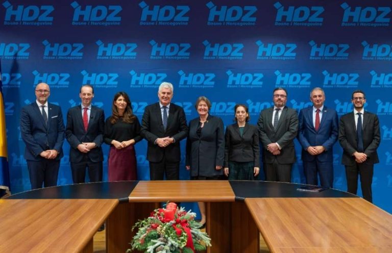 Čović u Mostaru domaćin sastanka s veleposlanicima Skupine prijatelja Zapadnog Balkana
