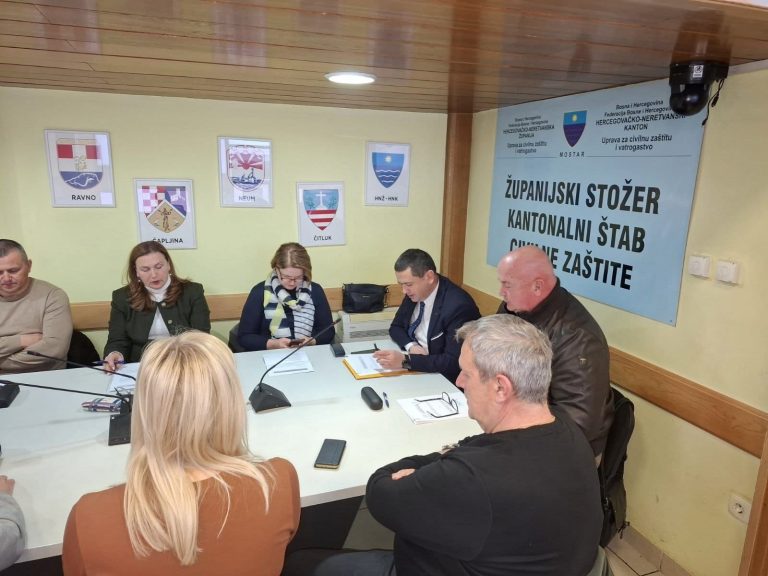 Štab civilne zaštite HNK: Usvojen Program rada za 2025. godinu