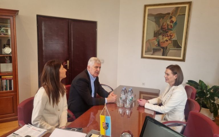 Čapljina: Čović posjetio novoizabranu gradonačelnicu Ivu Raguž