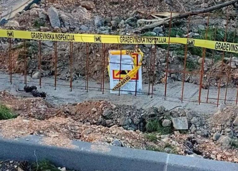 Mostar: Građevinska inspekcija zaustavila bespravne radove na Bijelom Brijegu