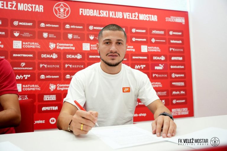 Službeno: FK Velež raskinuo saradnju sa gruzijskim napadačem