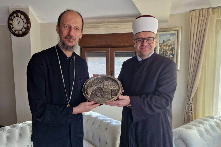 Povodom Božića: Muftija Dedović posjetio mitropolita Dimitrija
