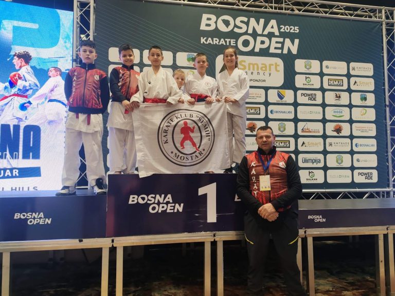 Sarajevo: Karatisti “Semiha” imali zapažen nastup na turniru “Bosna Open”
