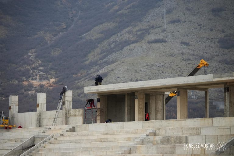 Dobre vijesti sa Arene “Rođeni”: Počelo natkrivanje južne tribine