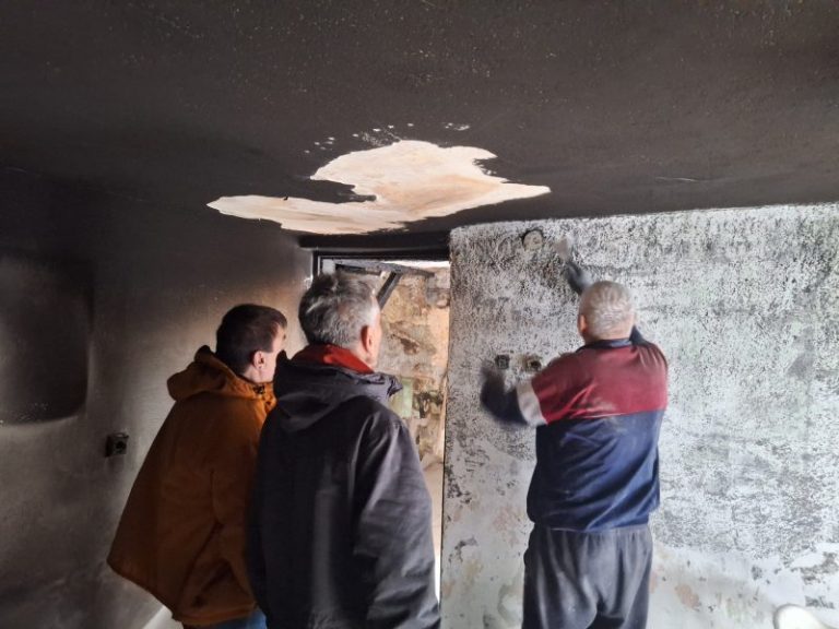 Mostar: Počela obnova izgorjele kuće našeg sugrađanina Šemse Humačkića