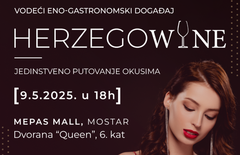 Herzegowine festival vina 2025: Treće izdanje vinskog festivala u Mostaru