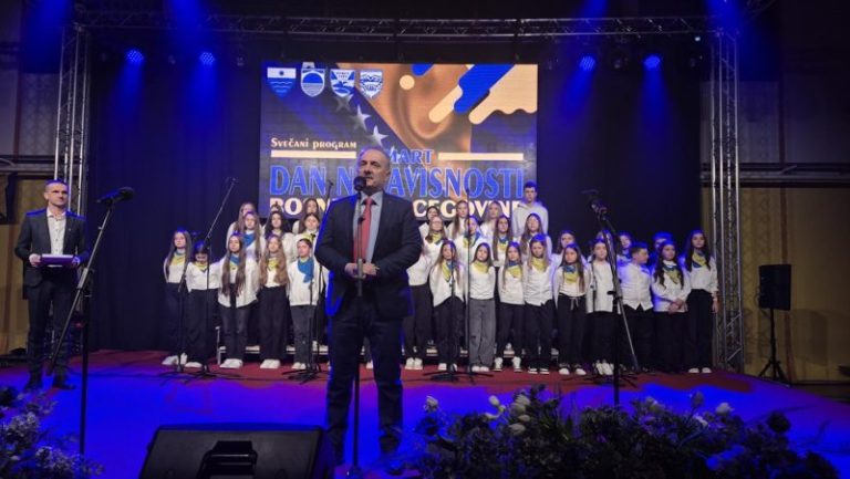 “Jedna si jedina”: Osnovne i srednje škole HNK obilježile Dan nezavisnosti BiH