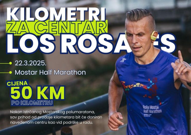 Humanitarne akcije: Feđa Klarić trči za “Los Rosales”