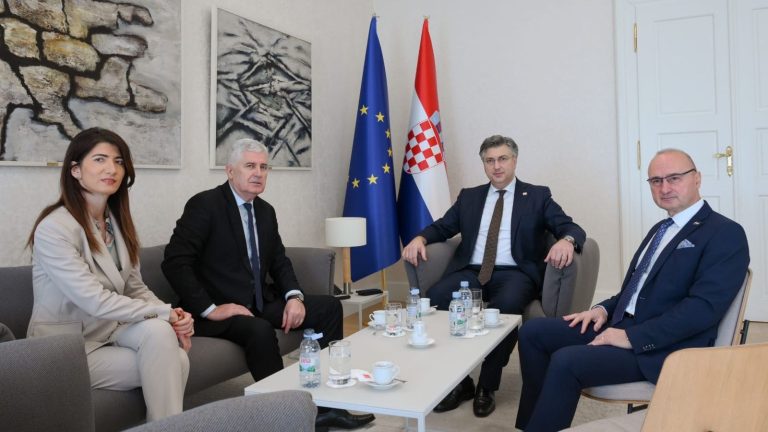 Zagreb: Čović razgovarao s Plenkovićem o aktuelnoj situaciji u BiH