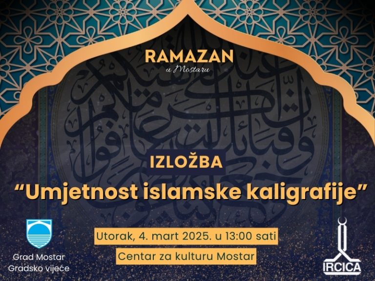 Ramazan u Mostaru: Izložba “Umjetnost islamske kaligrafije”