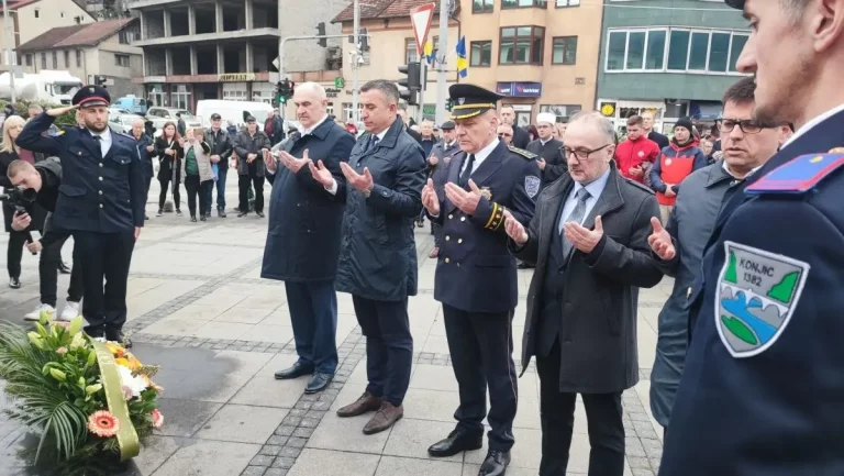 Konjic: Obilježen Dan nezavisnosti BiH i Dan oslobođenja grada od fašizma