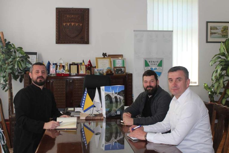 Konjic: Gradonačelnik Ćatić primio predstavnike Srpske pravoslavne crkve