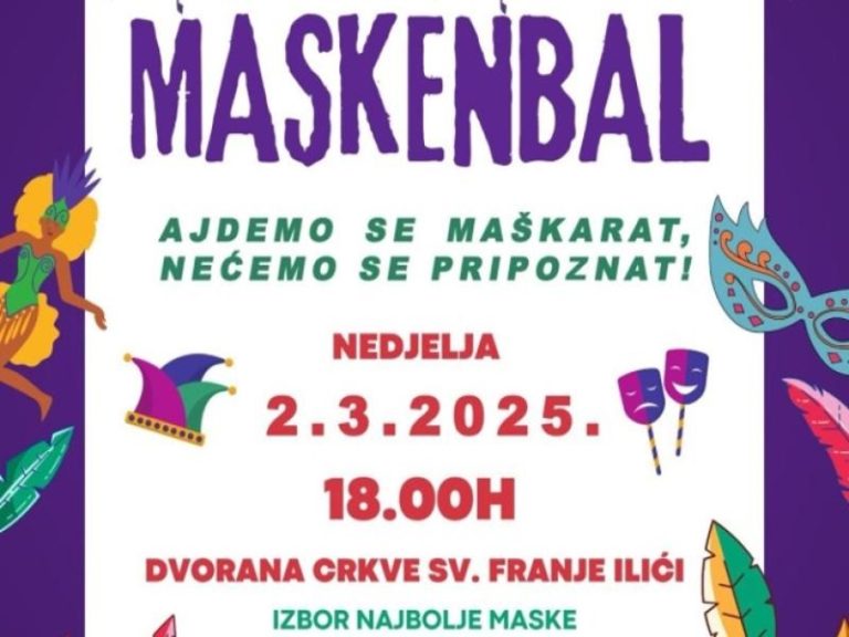 Maškare u Ilićin: “Ajdemo se maškarat, nećemo se pripoznat”