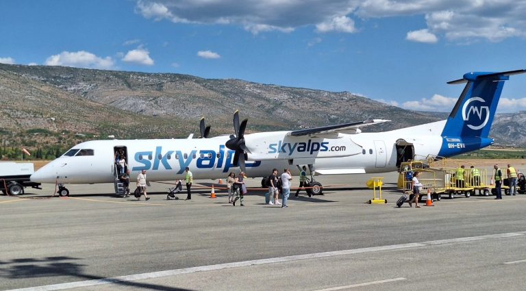 SkyAlps uvodi nove linije iz Mostara: Jednom sedmično leti i za Krf