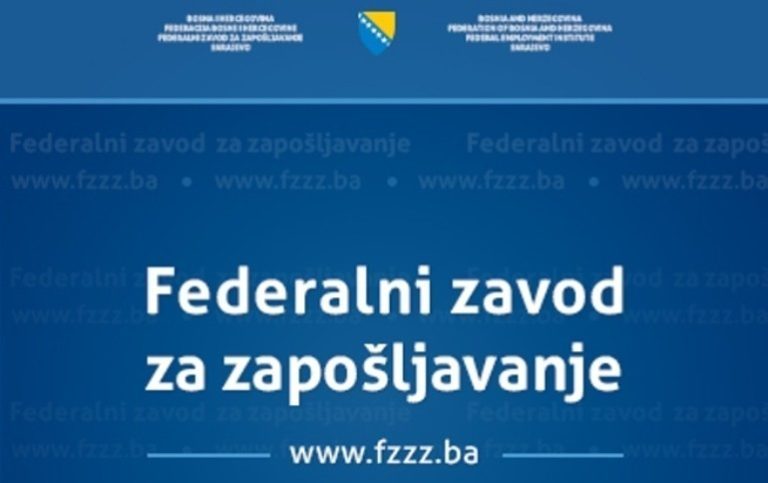Federalni zavod za zapošljavanje: Objava javnih poziva od 24. marta