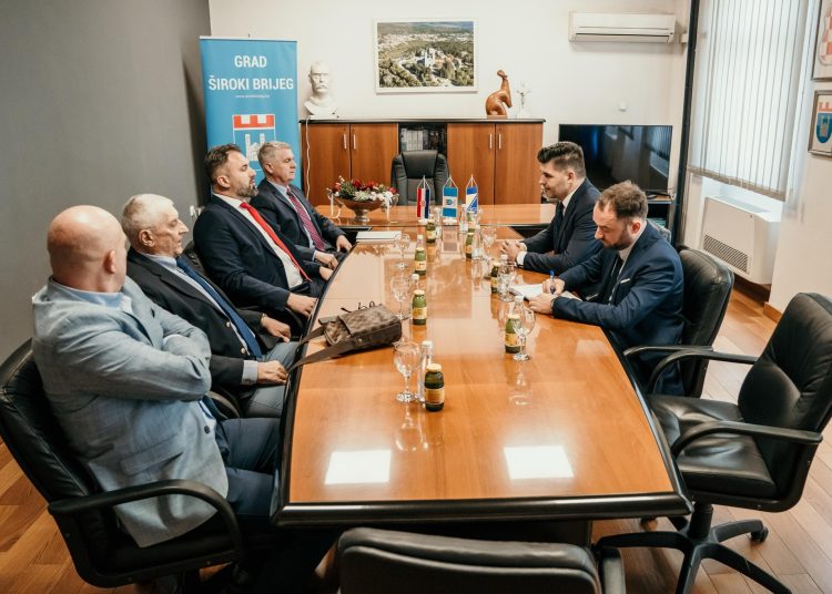 Potpredsjednik FBiH Igor Stojanović posjetio Grad Široki Brijeg