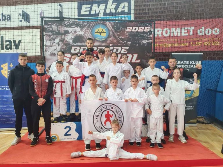“Goražde Specijal Kup”: Karate klub “Semih” najuspješniji sa 15 osvojenih medalja