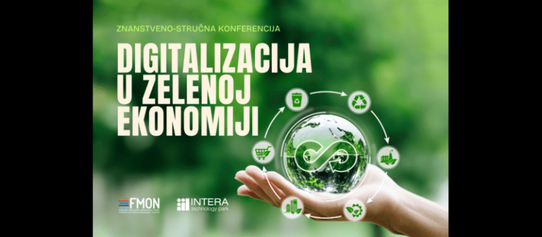 FMON pokrovitelj naučno-stručne konferencije “Digitalizacija u zelenoj ekonomiji”