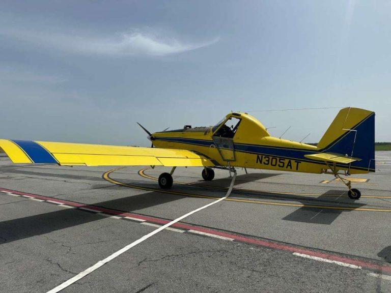 Mostar: Pokazna vježba protupožarnog air-traktora