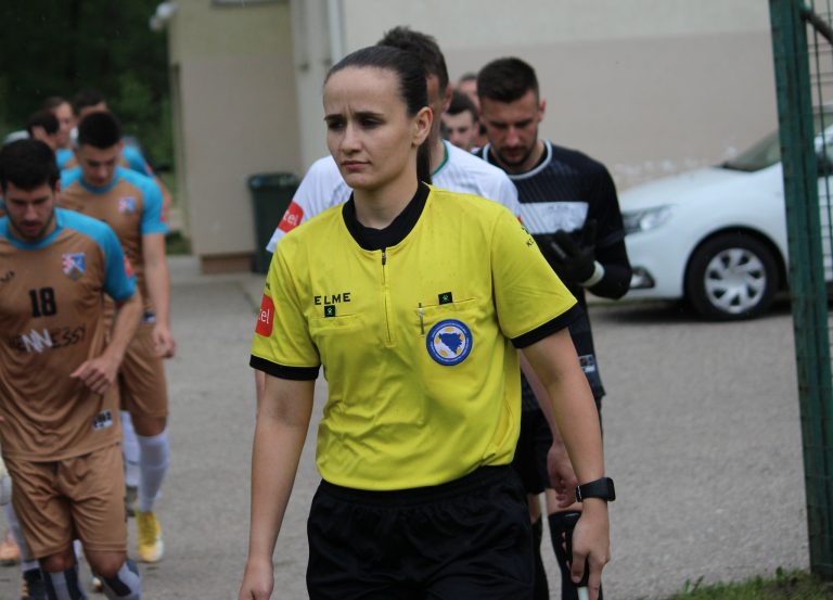 Merima Tanović Čamo sudi utakmicu Lige nacija za žene Bjelorusija – Finska!