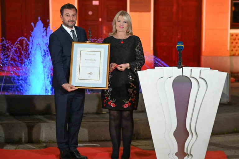Večernjakov pečat: Političar godine Mario Kordić, gradonačelnik “grada primjera”