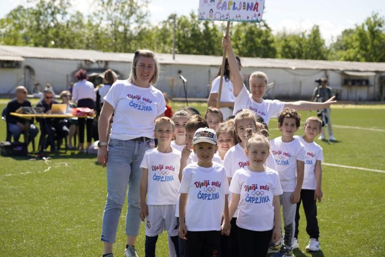 Čapljina: Dvije stotine djevojčica i dječaka učestvovalo na Maloj olimpijadi