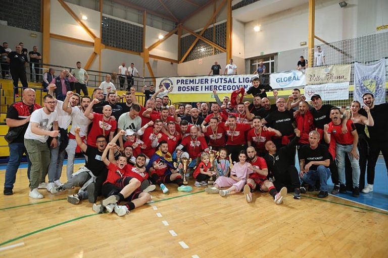 Futsaleri Bubamare iz Cazina novi su prvaci Premijer lige BiH