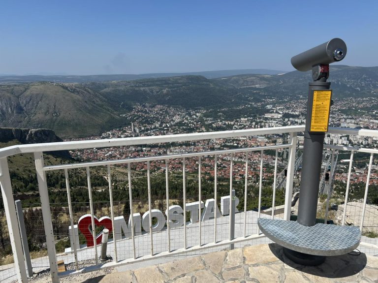 Nova atrakcija na Fortici: Teleskop s panoramskim pogledom na Mostar
