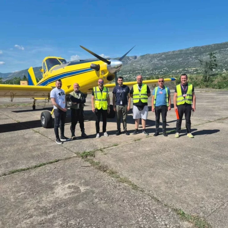 Gradonačelnik Kordić: Air Tractor u akciji borbe protiv požara