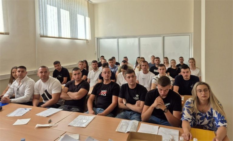 Budući policajci HNK: 140 kadeta započinje obuku na Akademiji!