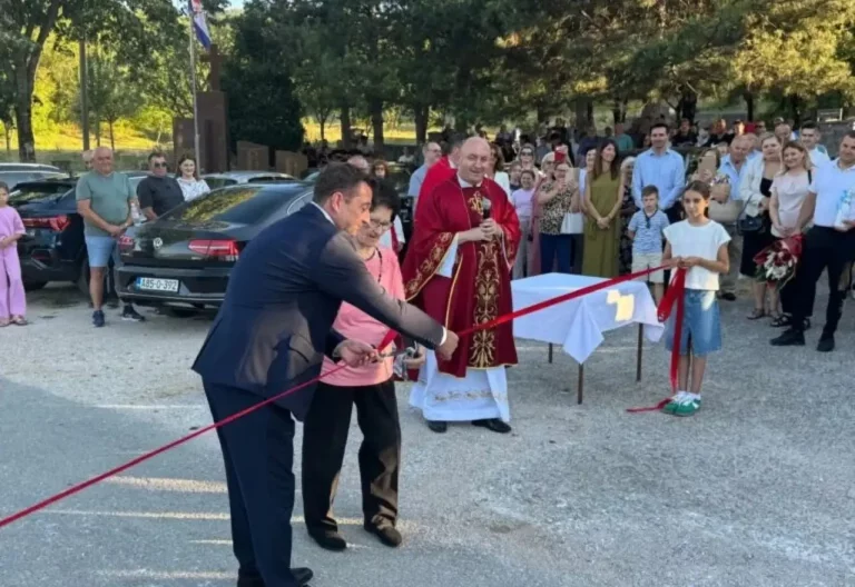 Mostar: Gradonačelnik Kordić na otvaranju asfaltnog puta Vrdi – Drežnica