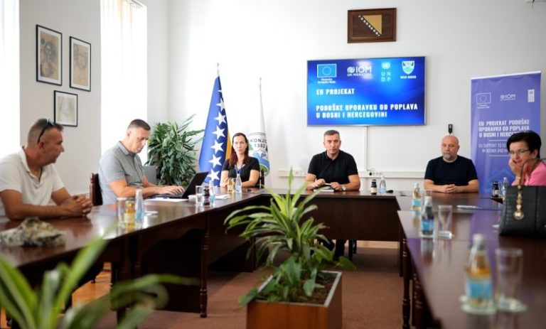 Konjic: Potpisani ugovori za sanaciju poplavljenih domova