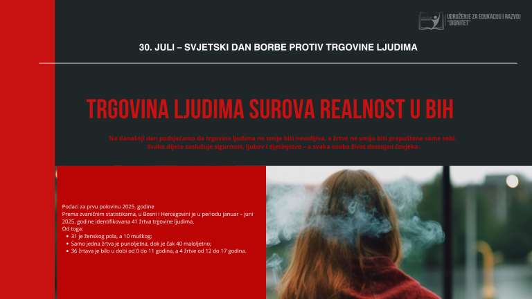 Udruženje “Dignitet”: Svako dijete zaslužuje sigurnost, ljubav i djetinjstvo