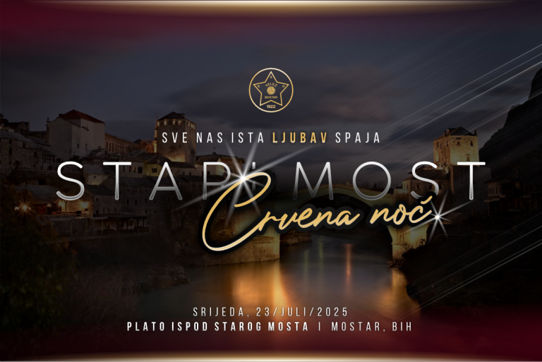 “Crvena noć”: Pod Starim mostom okupljaju se legende, prijatelji i Rođeni iz cijelog svijeta