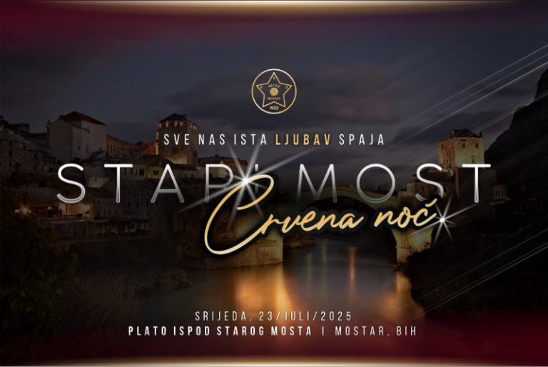 “Crvena noć”: Ulaznice rasprodate, kapacitet pod Starim mostom popunjen