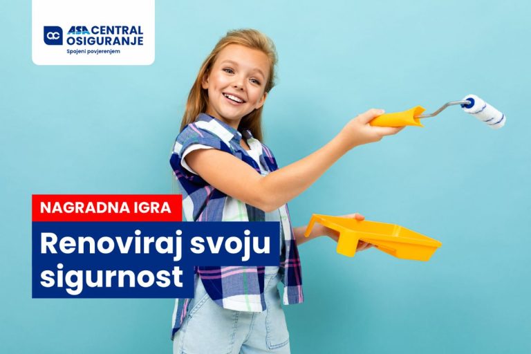 RENOVIRAJ SVOJU SIGURNOST – Uz policu osiguranja kuće ili stana, osvojite vrijedne nagrade!