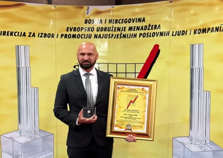 Sarajevo: Rami Isaku uručeno priznanje “Evropski najministar”