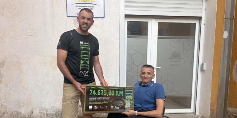 Mostar: Udruga “Kinezis” donirala 24.625 KM Udruzi paraplegičara “Marko Ravlić”