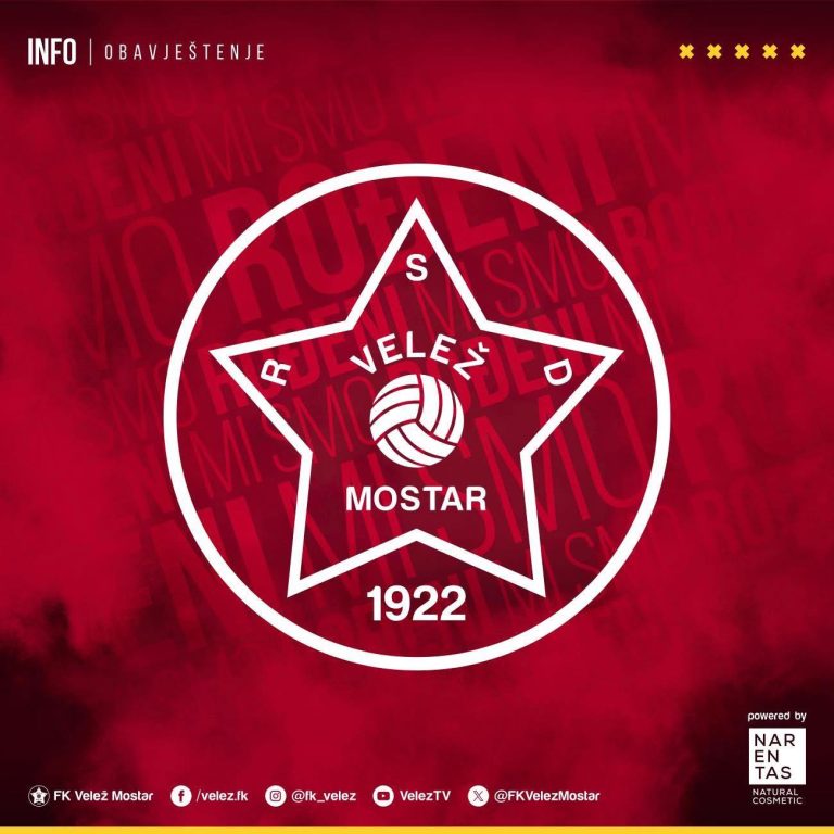 Prilika za posao: FK Velež traži direktora