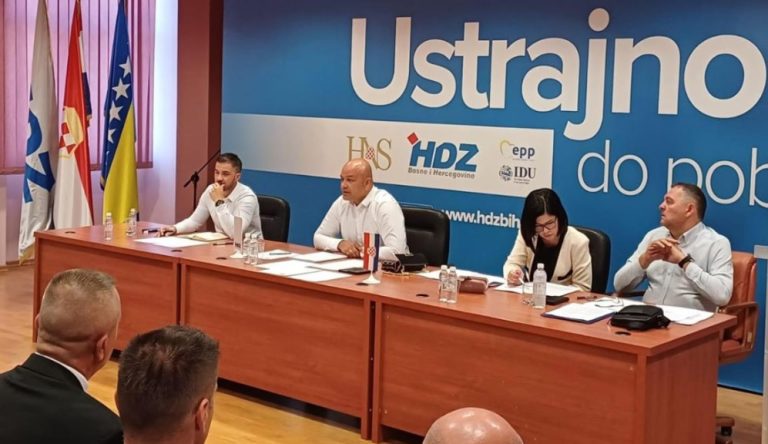 Vojnik partije: Kantonalni odbor HDZ-a čvrsto stoji uz gradonačelnika Boškovića