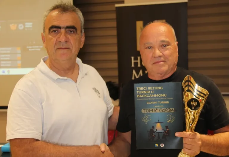 Mostar: Rejting turnir u backgammonu osvojio Gordan Tomić